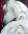 JUMENT DOUCEUR - PEINTURE ANIMALIERE - CHEVAUX