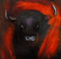 DANS LA MULETA - PEINTURE ANIMALIERE - TAUROMACHIE